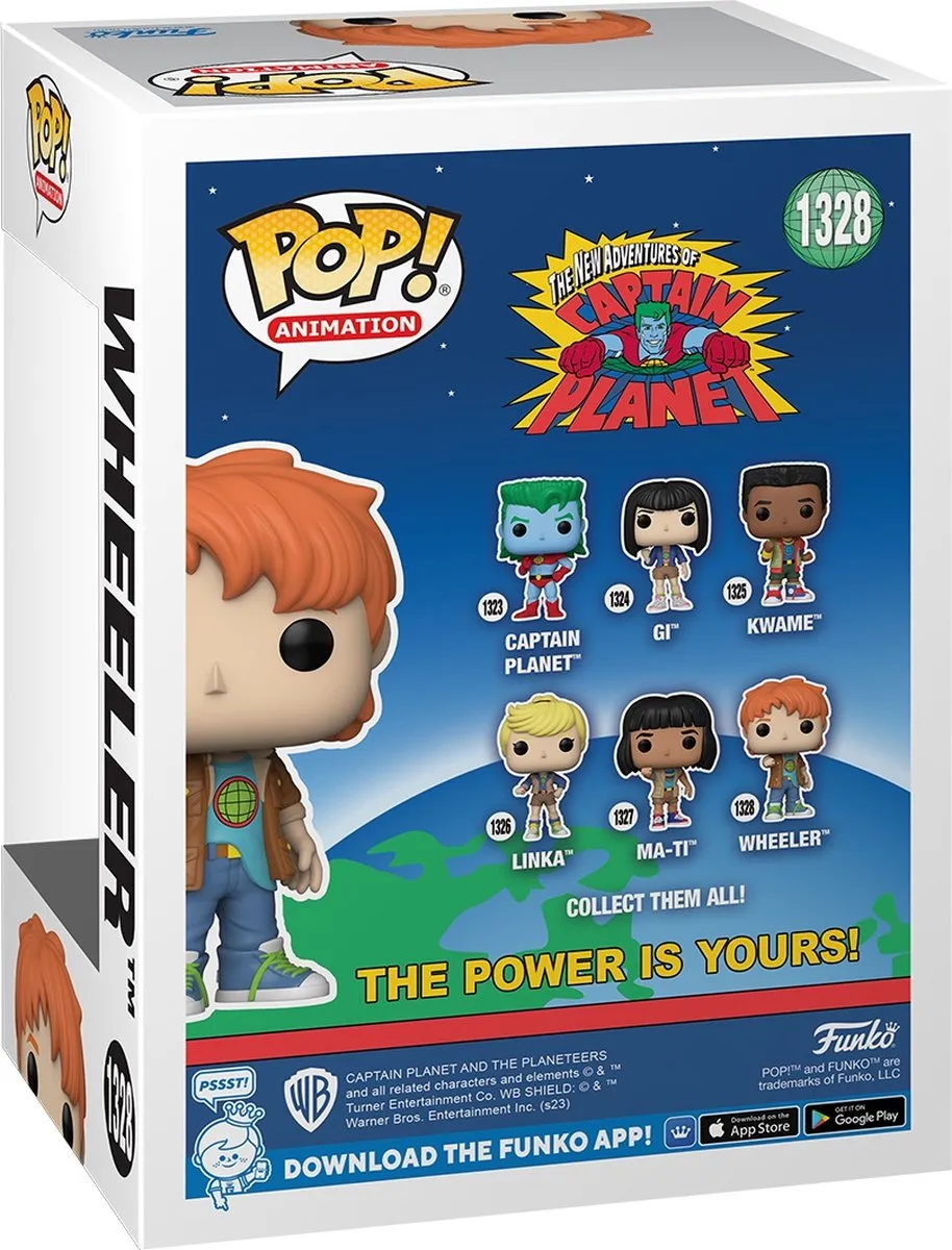 Funko POP! Captain Planet Wheeler Verzamelfiguur - Multicolor
