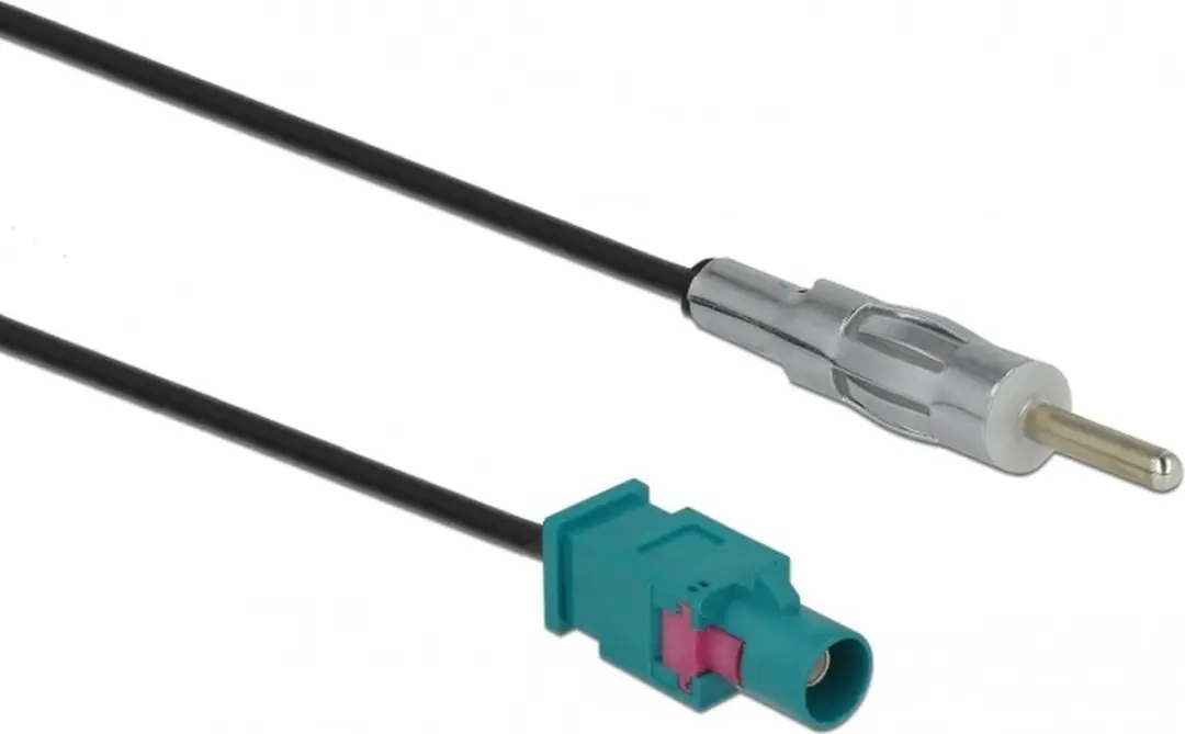 Delock Fakra Z DIN Antenneadapterkabel RG174 50 Ohm - 0,30m