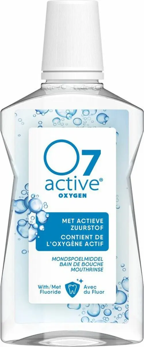 O7 Active Mondspoelmiddel 500ml - 6 Stuks