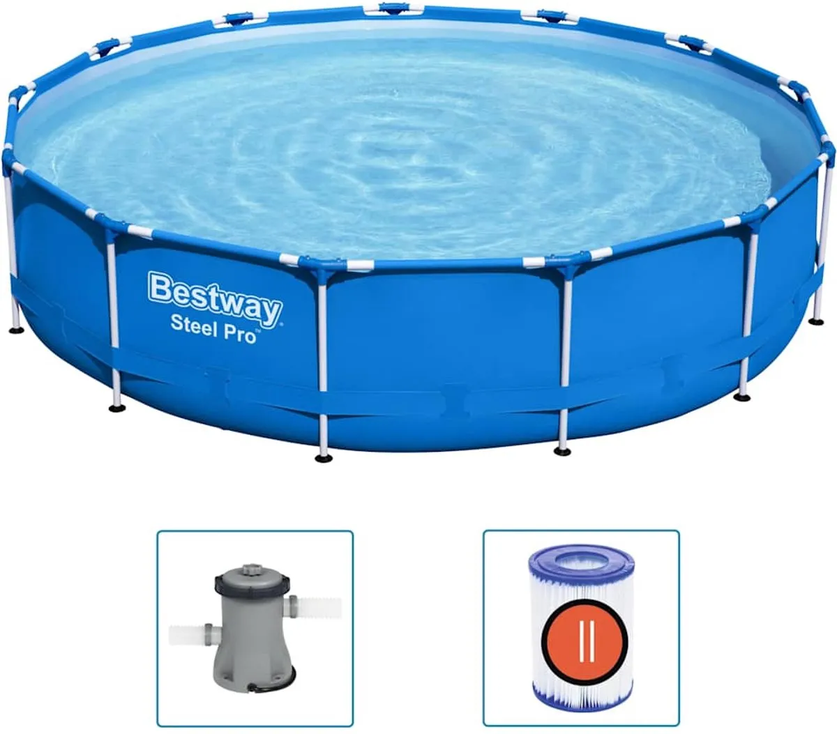 Bestway Steel Pro Zwembad 396x84cm
