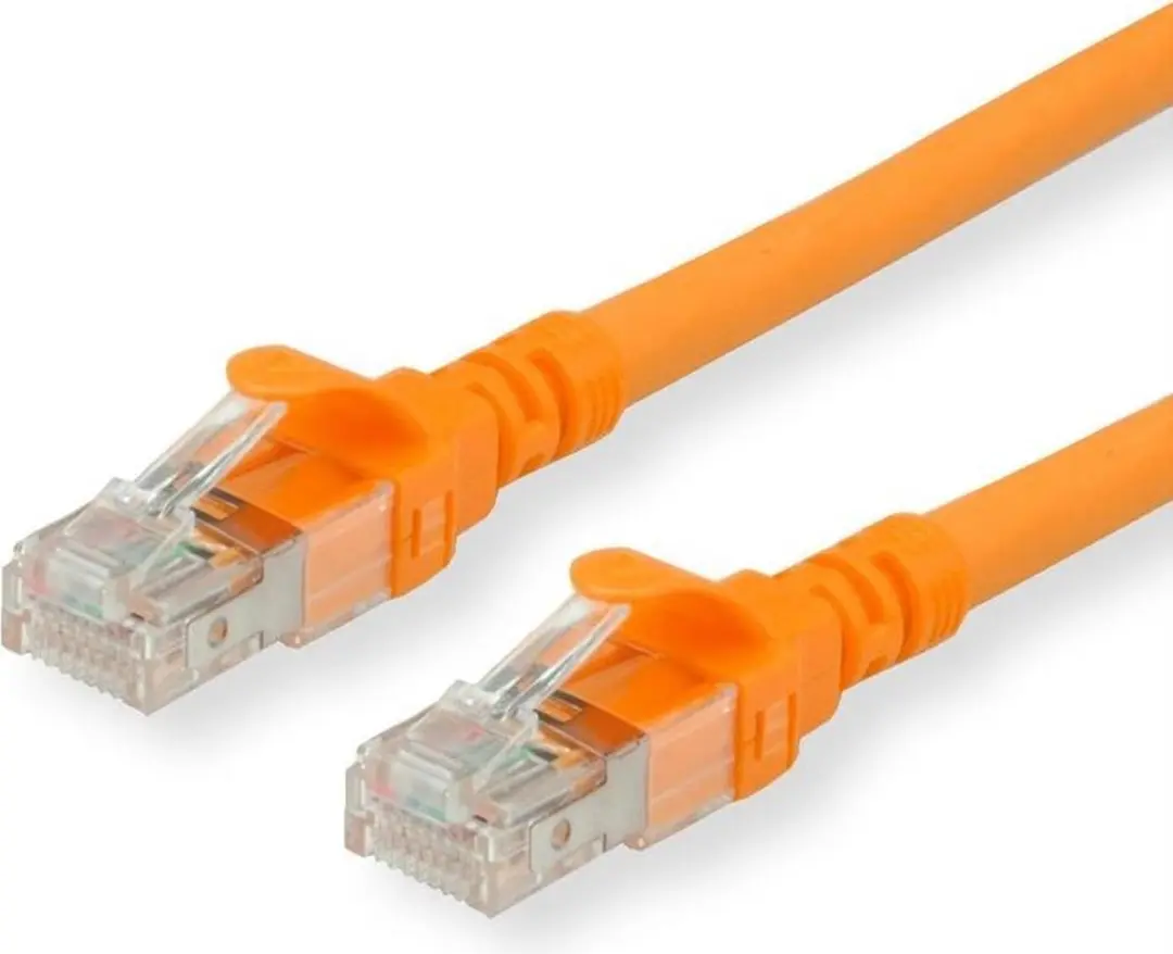 Roline Patchkabel Cat.6 S/FTP PiMF LSOH Oranje 1m