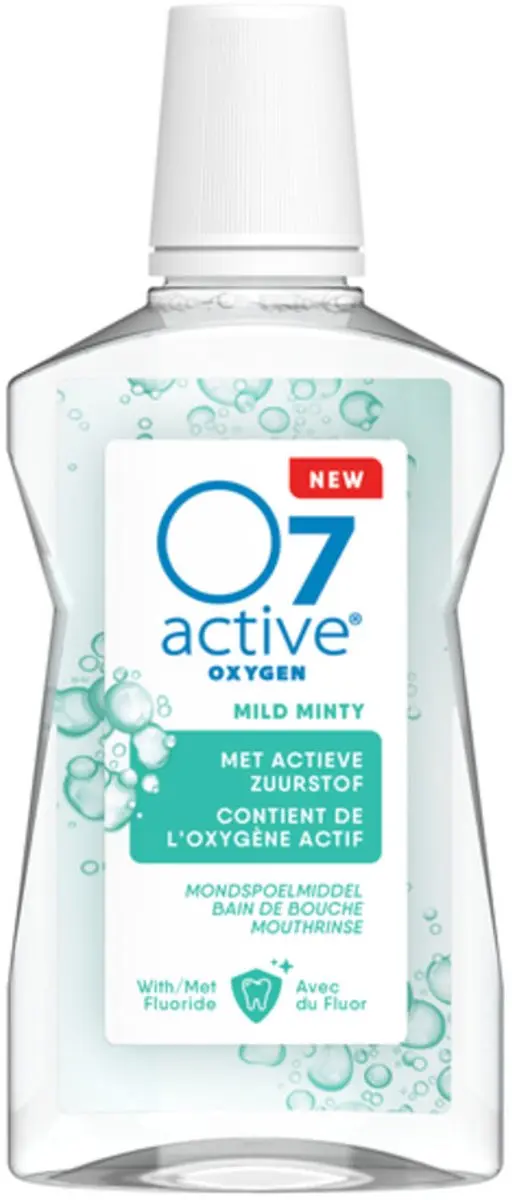 O7 Active Mondspoelmiddel Mild Minty