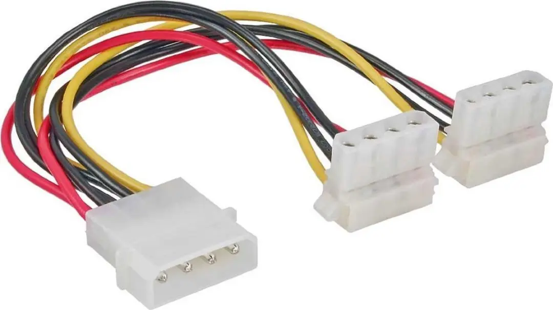 InLine Molex Splitter 2x Haaks