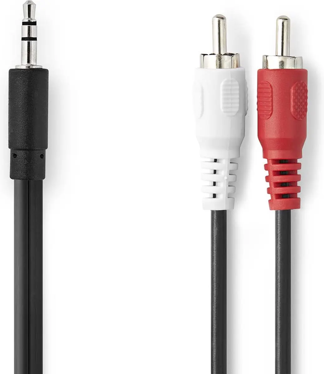 Nedis Stereo-Audiokabel 3,5mm Male naar 2x RCA Male