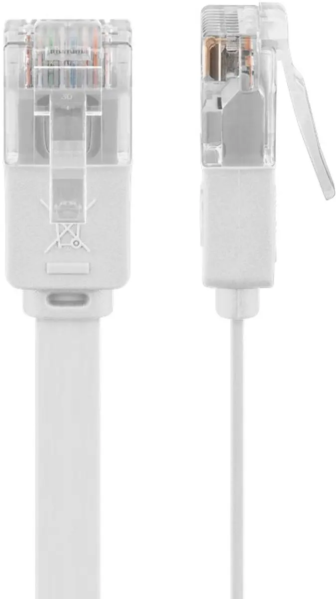 Goobay CAT6 Netwerkkabel RJ45 Wit 15m