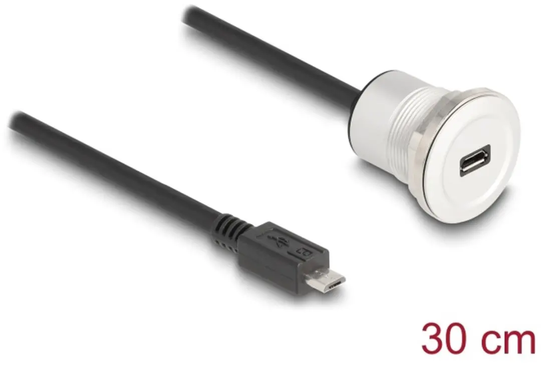 Delock USB 2.0 Micro-B Kabel 30cm