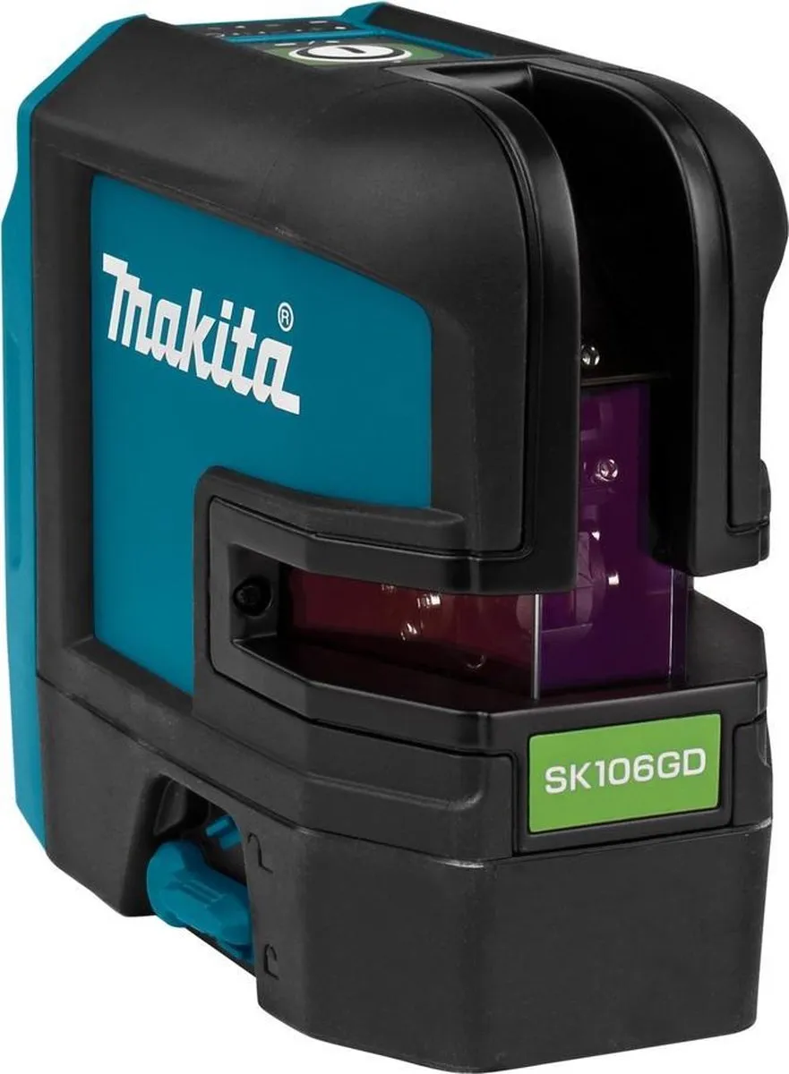 Makita SK106GDZ Kruislijn/Puntlaser Groen 12V - In tas