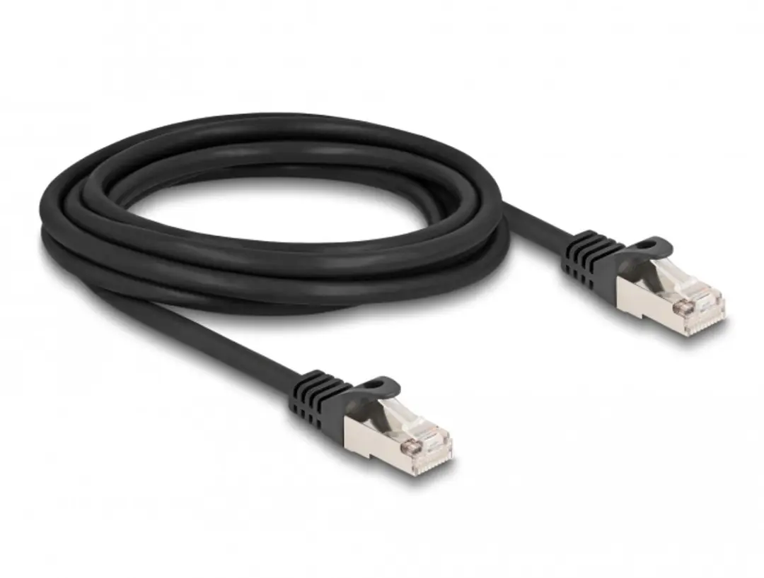 Delock RJ50 Kabel S/FTP 3m - Zwart