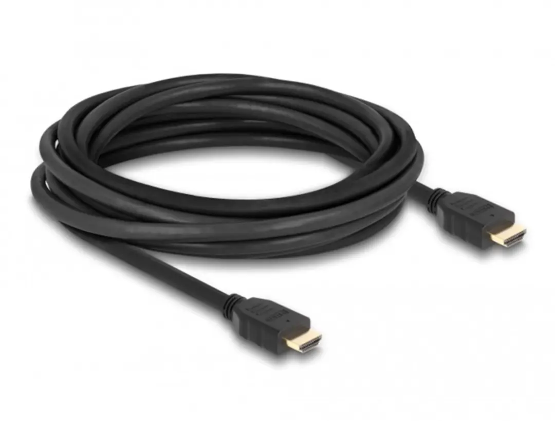 Delock High Speed HDMI Kabel 48 Gbps 8K 60Hz - 5m - Zwart