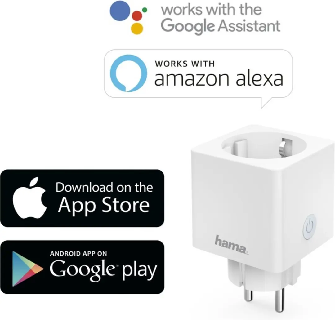 Hama SmartPlug 00176575 - 16A 3680W - Wit