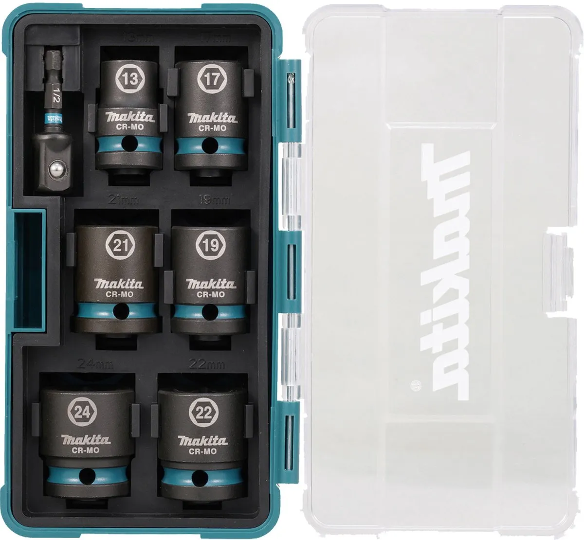Makita E-16592 Slagadapterset 7-delig
