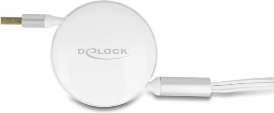 Delock USB 3.1 Type-A naar Micro USB/2x USB-C Wit