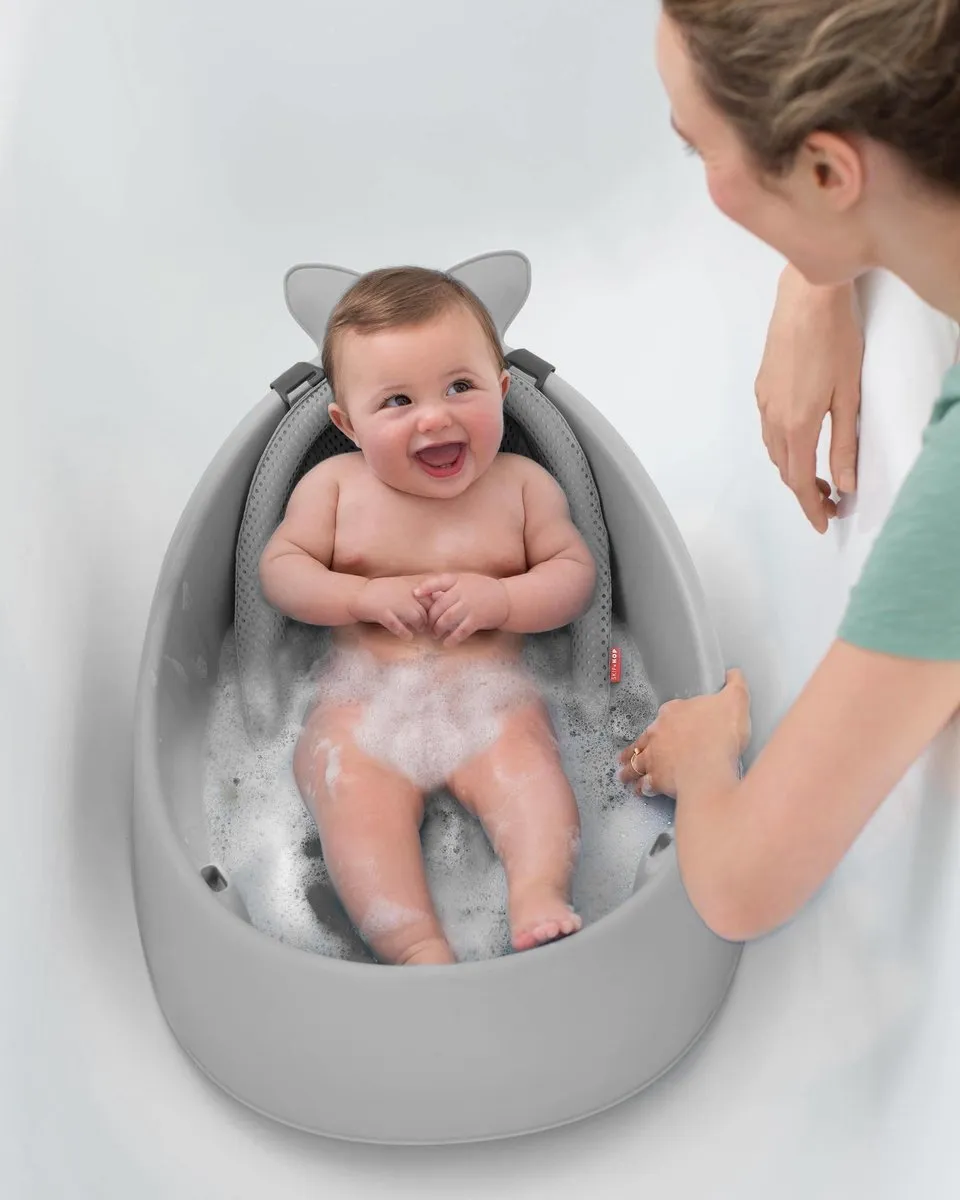 Skip Hop Moby Smart Sling 3-Stage Tub Babybadje - Grijs