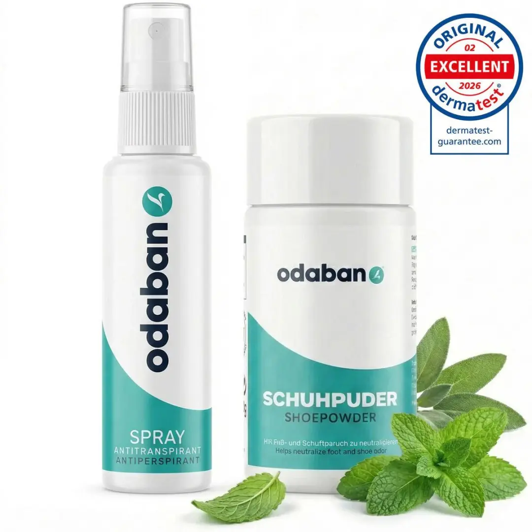 Odaban Anti-transpirant & Shoepowder 2x50g