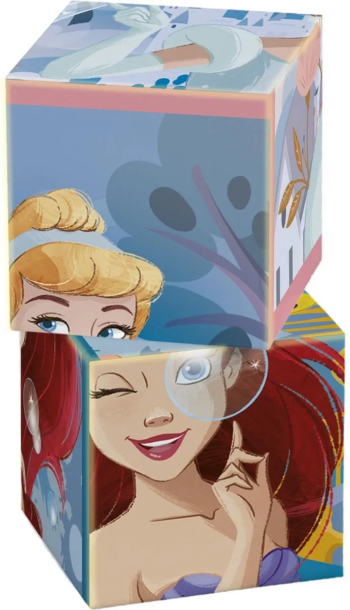 Clementoni Disney Prinsessen 12-delige Puzzel - 6 Afbeeldingen