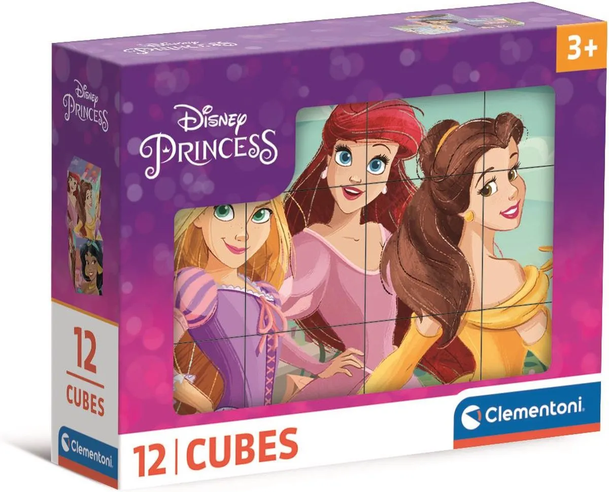Clementoni Disney Prinsessen 12-delige Puzzel