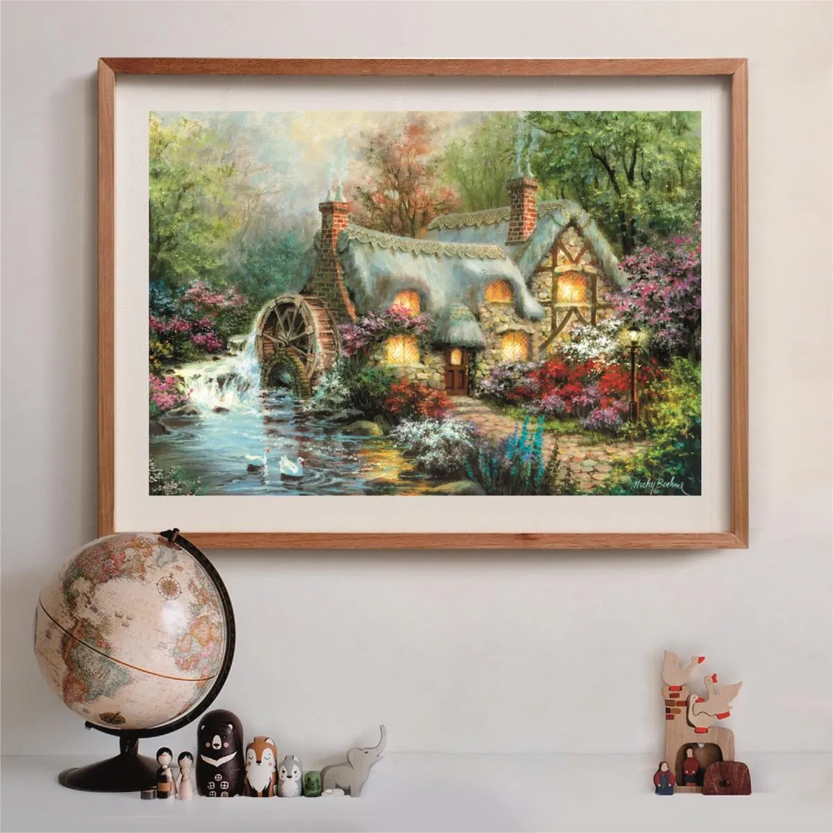 Clementoni Huis in het Bos Puzzel 1500 Stukken - Multicolor