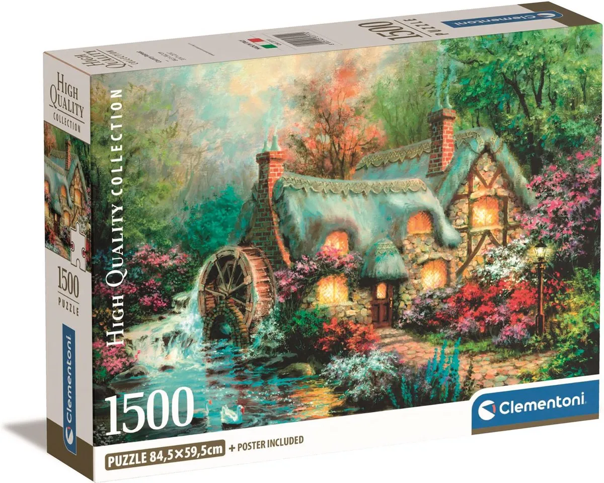 Clementoni Huis in het Bos Puzzel 1500 Stukken
