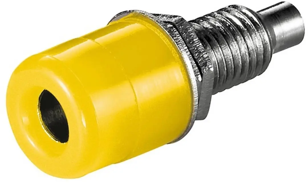 Goobay Gele Banana Contra Connector 10 Stuks