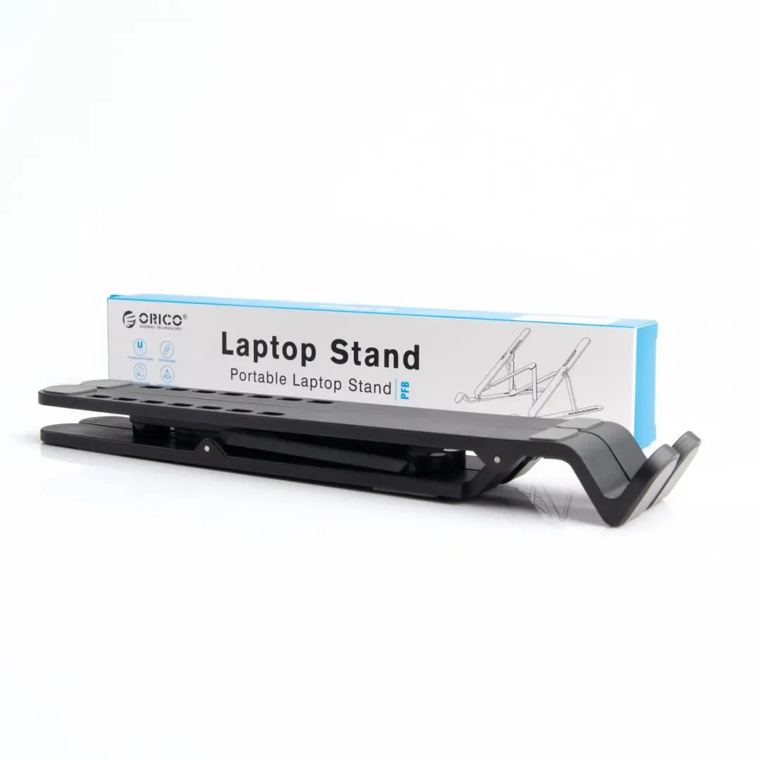 ORICO LAPTOPSTANDAARD 17, OPVOUWBAAR, ZWART