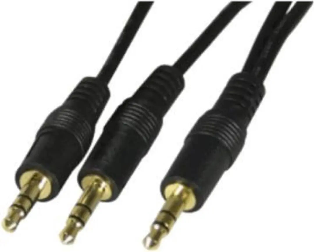 Deltaco MM-17A Verloopkabel 3.5mm 1x naar 2x