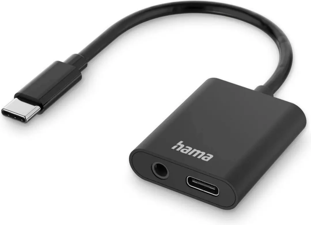Hama USB-C naar Audio/Laadadapter 00201534
