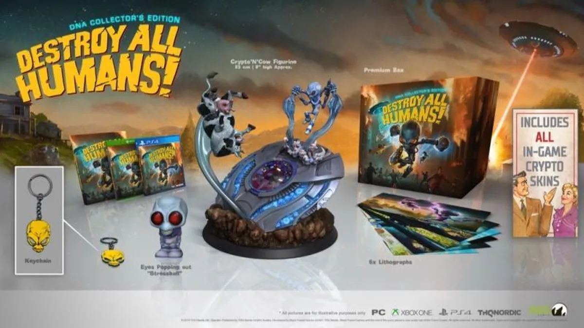 THQ Nordic Destroy All Humans DNA Collector's Edition