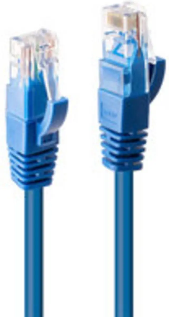 Lindy 48022 CAT 6 Patchkabel RJ45 - 10m - Blauw