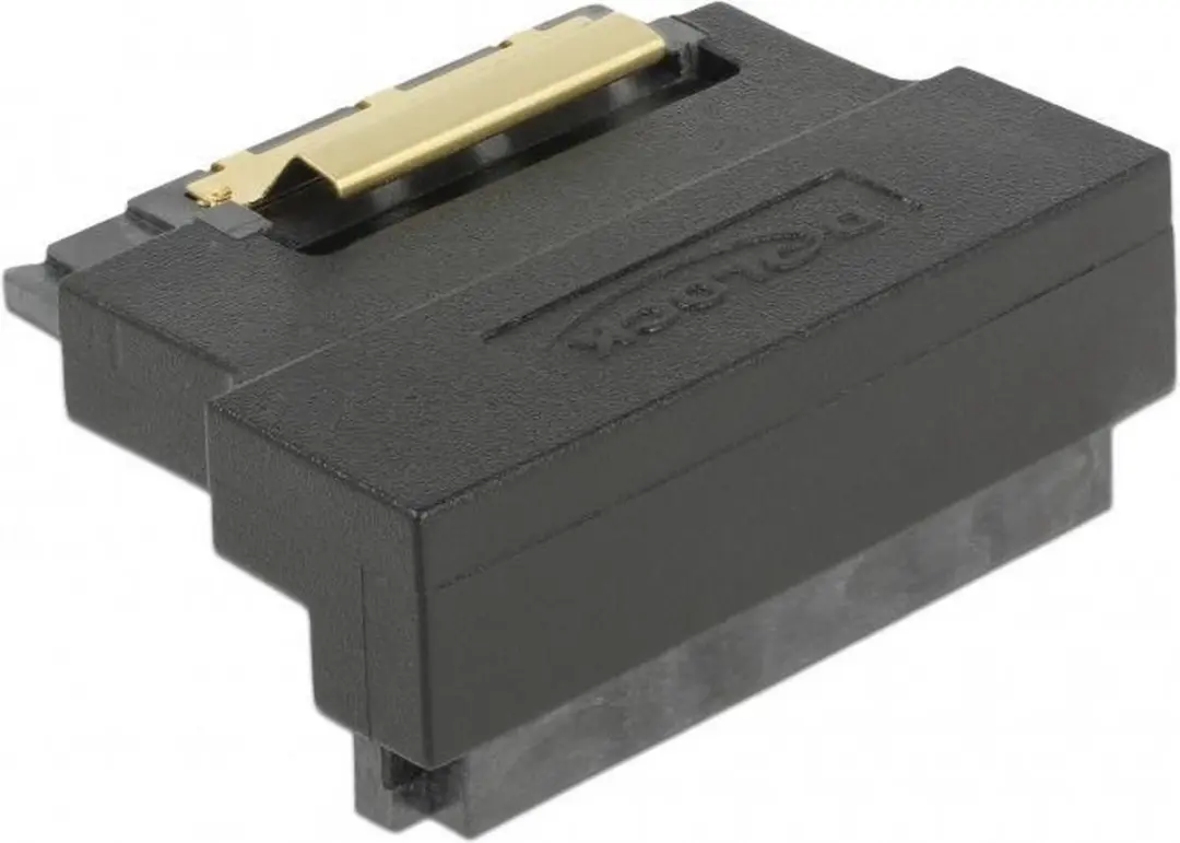 Delock SATA600 Adapter - 6 Gbit/s - Zwart
