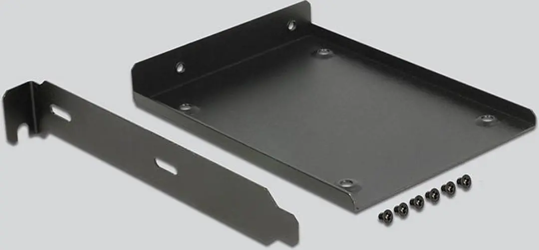 Delock 2,5" HDD/SSD naar PCI-slot Montageframe - Zwart