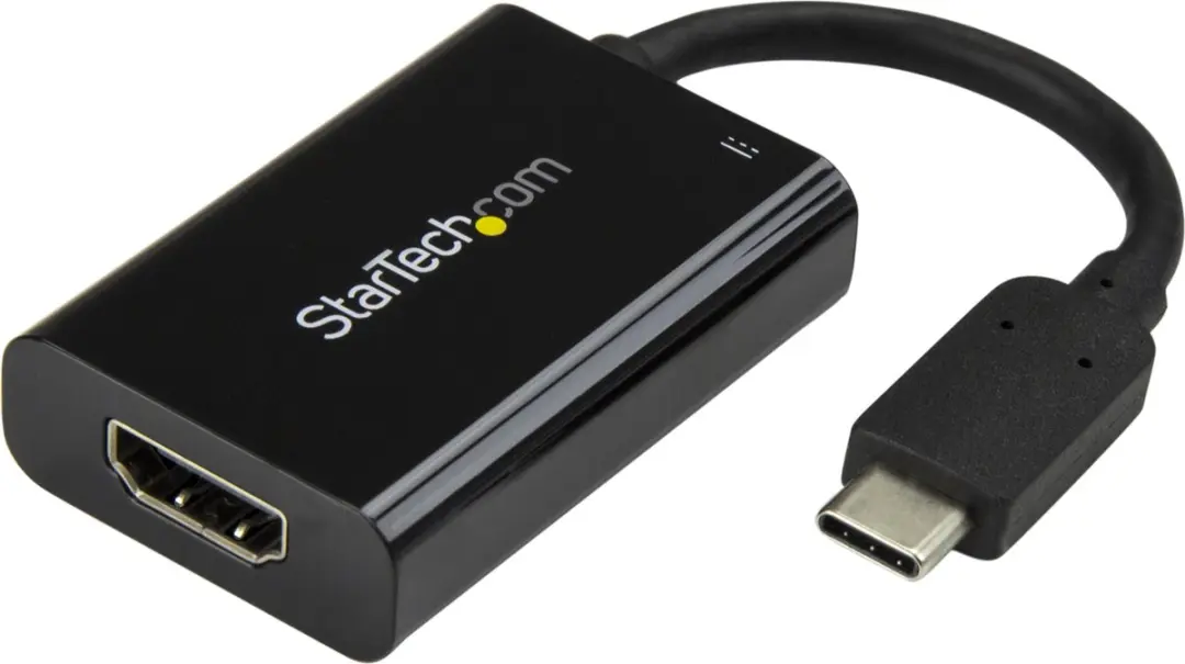 Startech CDP2HDUCP USB-C naar HDMI Adapter - 4K Ultra HD - Zwart