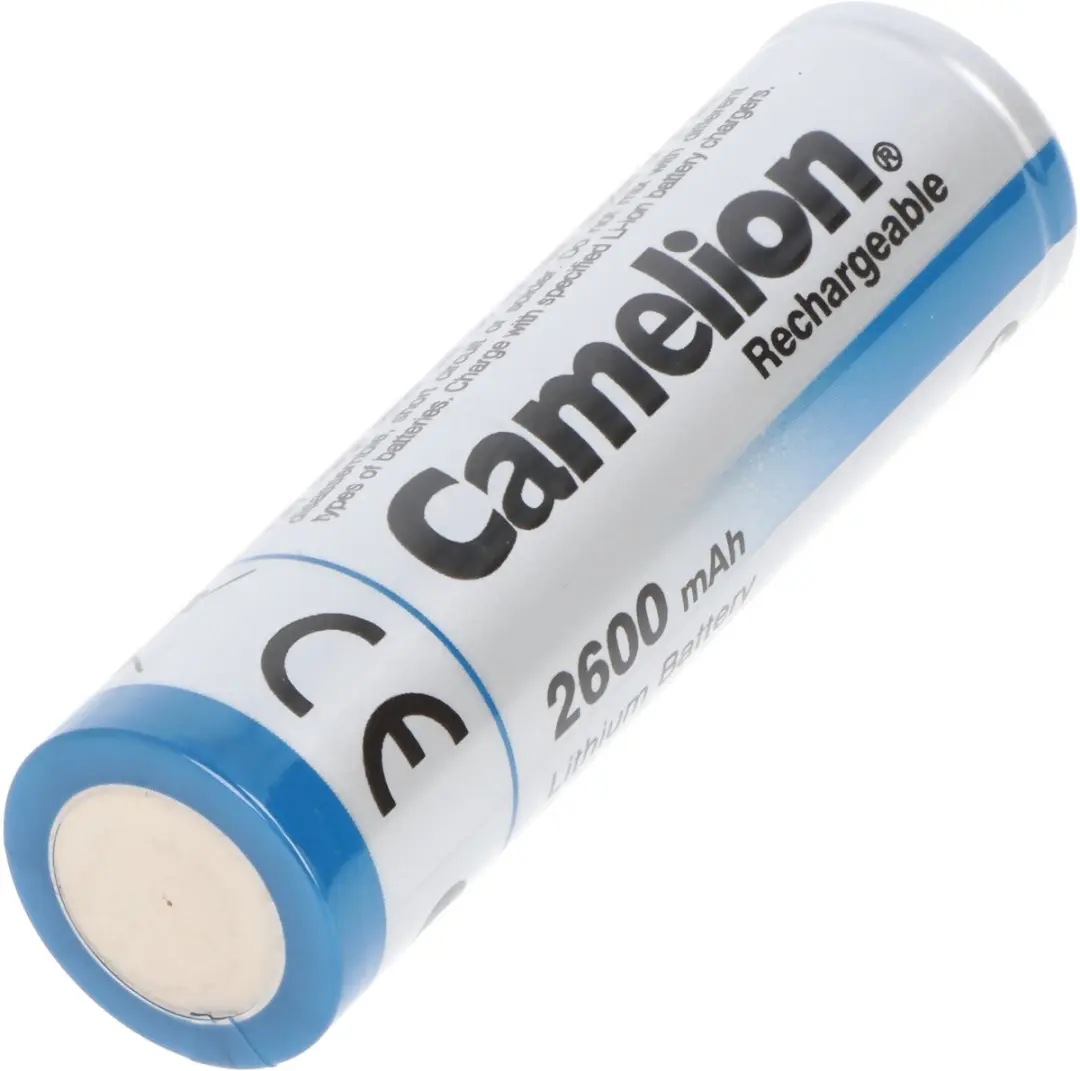 Camelion ICR18650 Li-Ion 2600mAh - Zilver