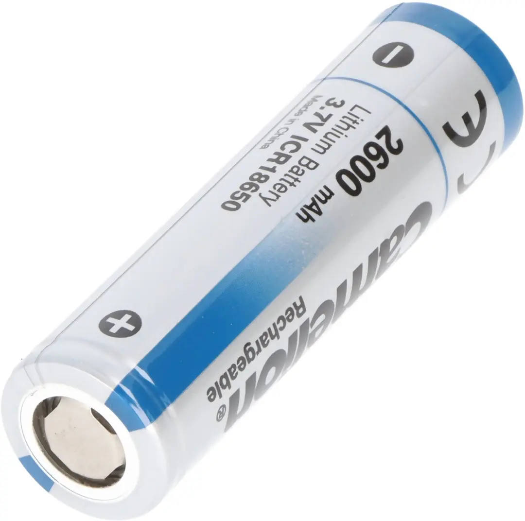 Camelion ICR18650 Li-Ion 2600mAh - Zilver