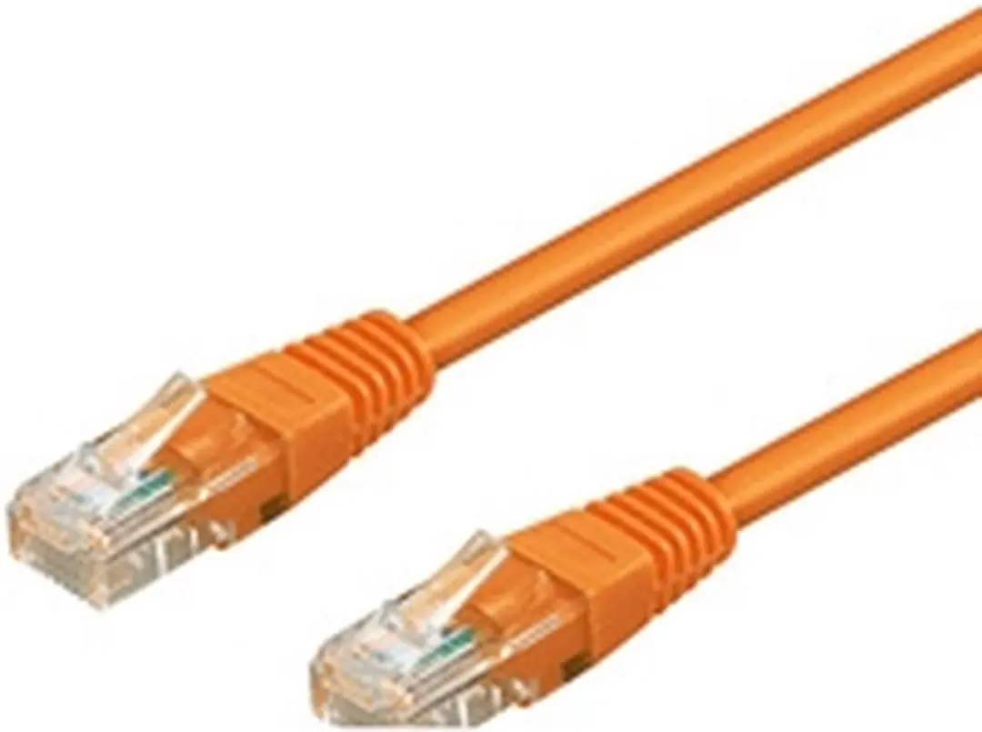Goobay CAT5E Netwerkkabel RJ45 - 1.5m - Oranje