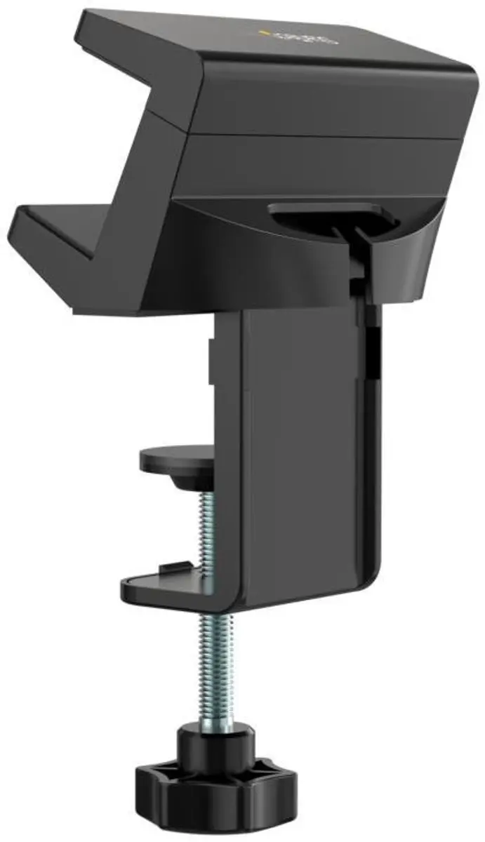 Startech PWRSTRPCLMP Stekkerdooshouder - Zwart