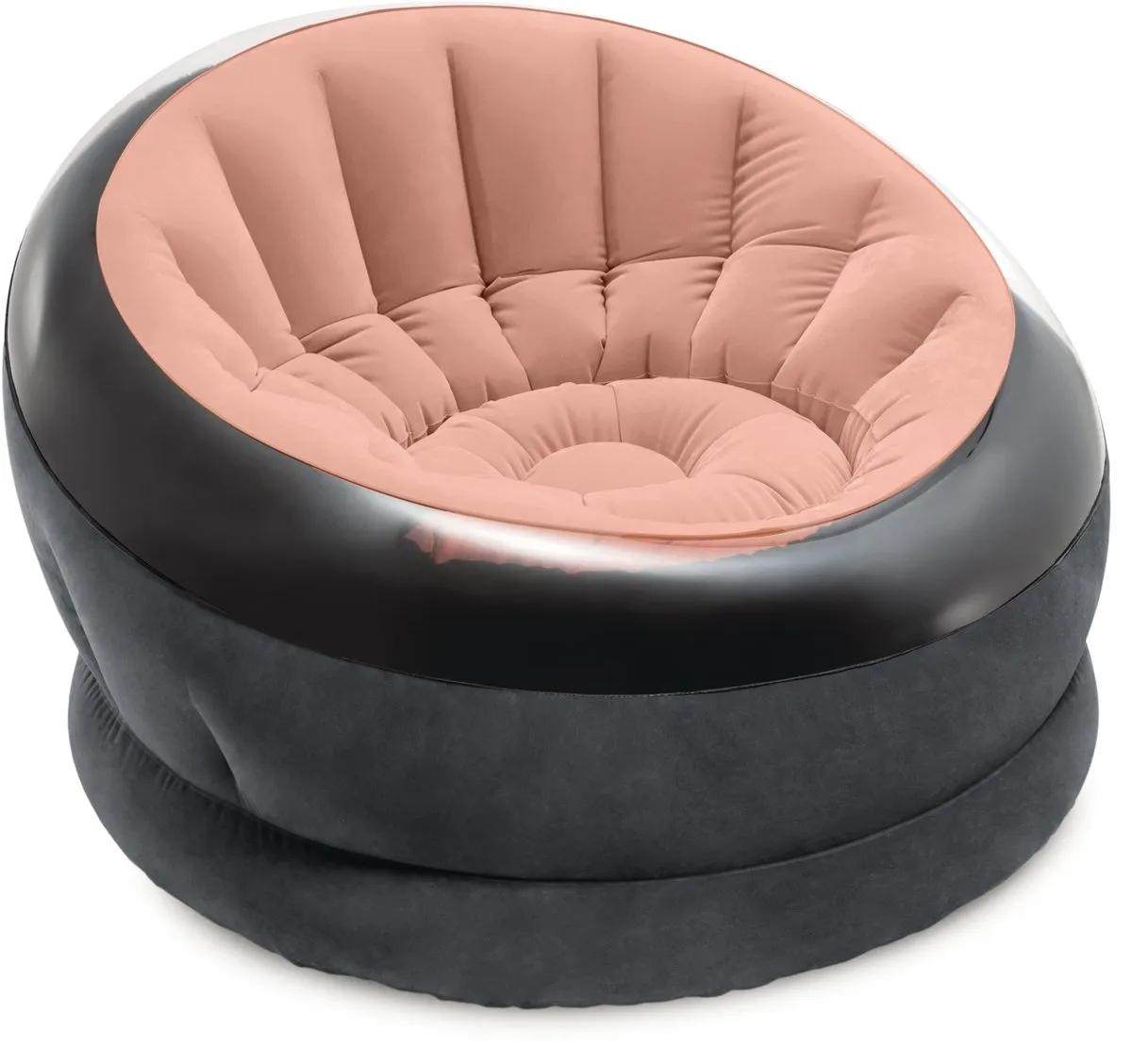 Intex Empire Opblaasfauteuil - 112x109x69cm - Geel/Roze/Blauw