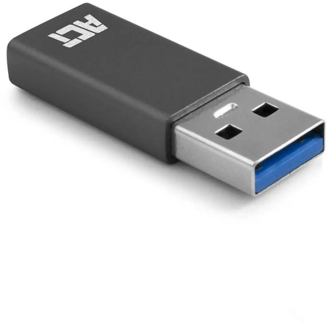 ACT AC7375 USB-C naar USB-A Adapter - Grijs - afbeelding 6 van 6