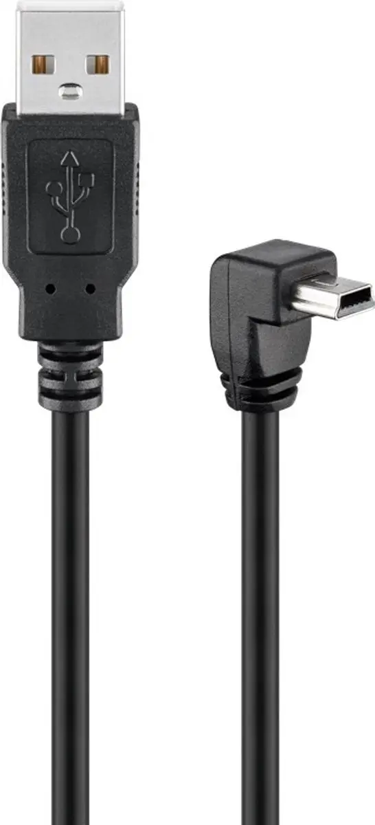 Goobay USB 2.0 Hi-Speed Kabel 90° - 1.8m - 10 Stuks