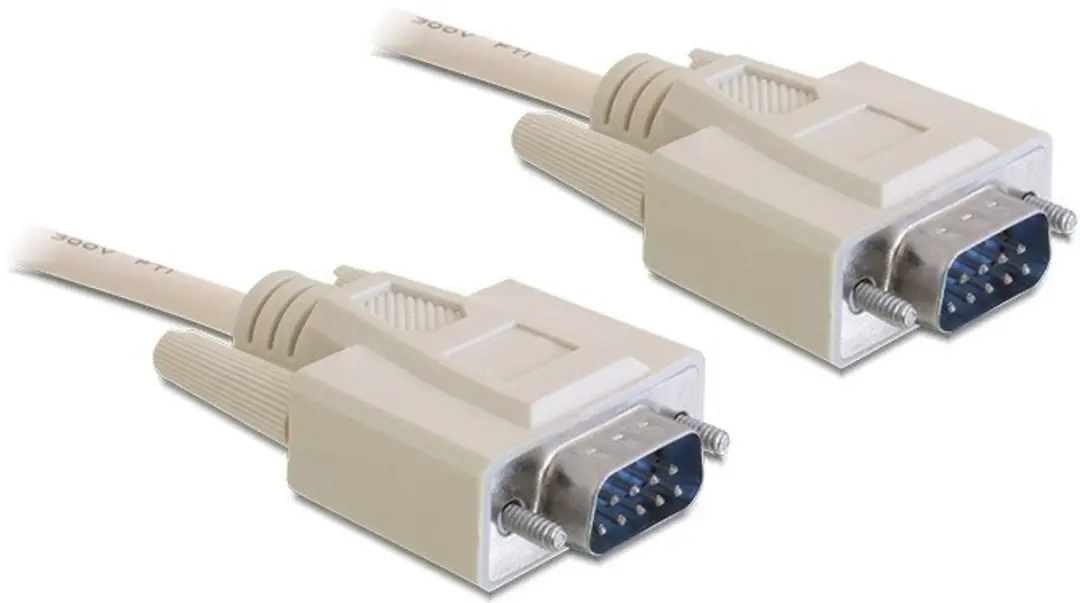 InLine RS232 Kabel 9-pins SUB-D - 5m - Beige
