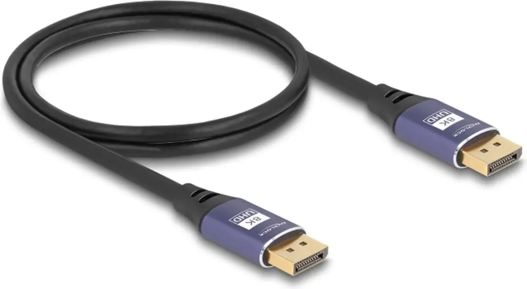 Delock DisplayPort Kabel 8K 60Hz 5m - Lila