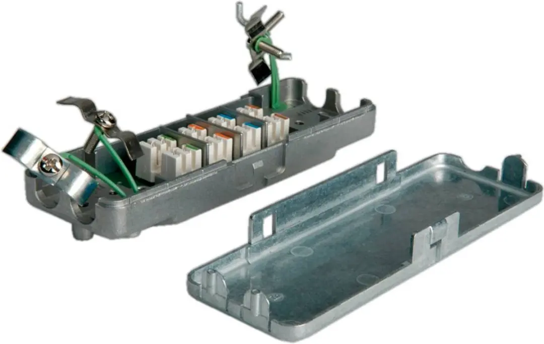 Metz Connect 130863-E Verdeeldoos 8-polig - 0.128-0.325 mm² - Zilver