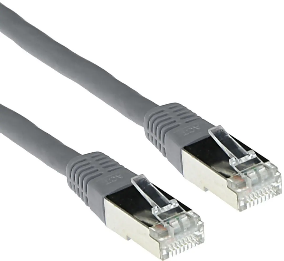 ACT Grijze CAT5E Patchkabel FB2000 0,5m