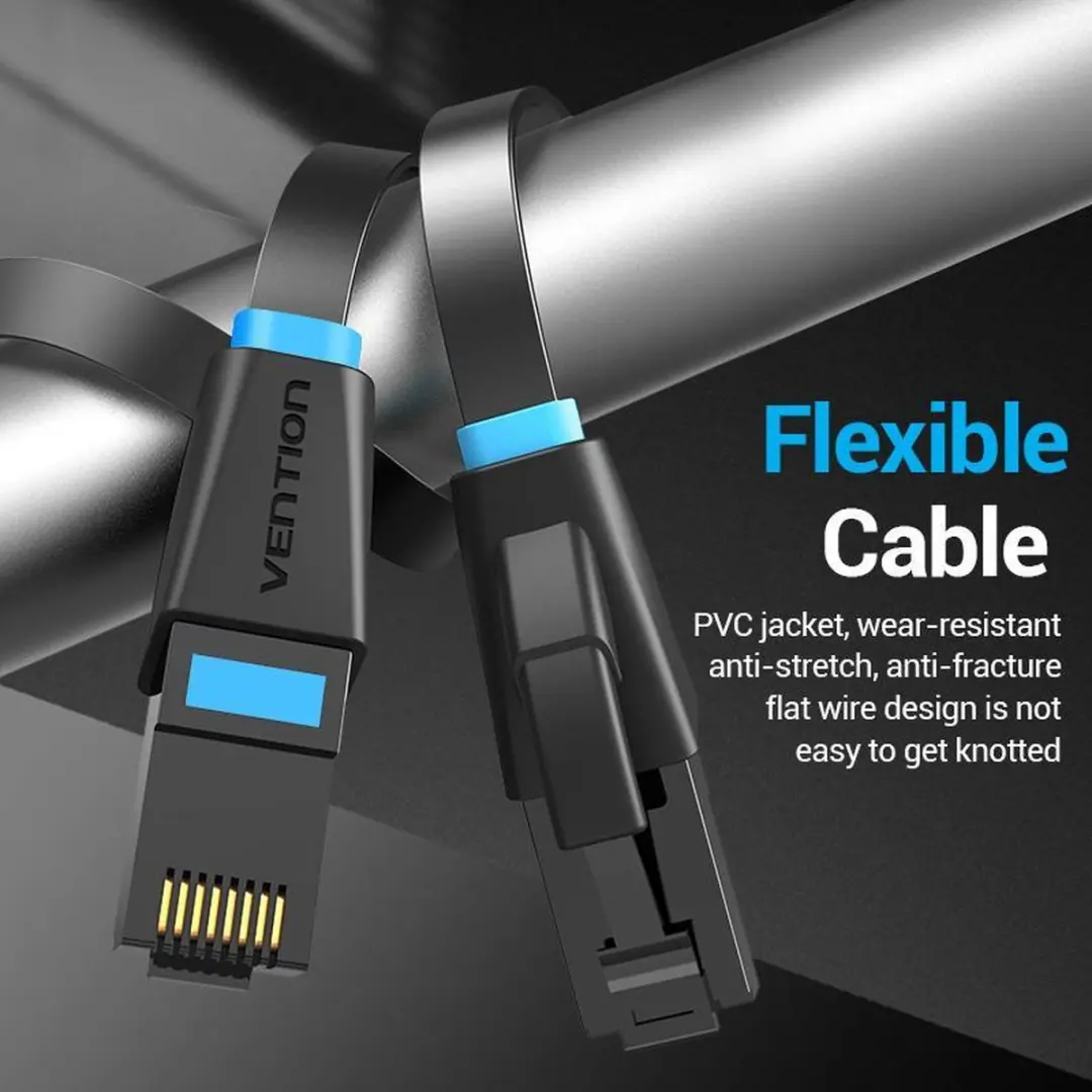 Vention Netwerkkabel Patchcord RJ45 Cat6 8M - Transparant