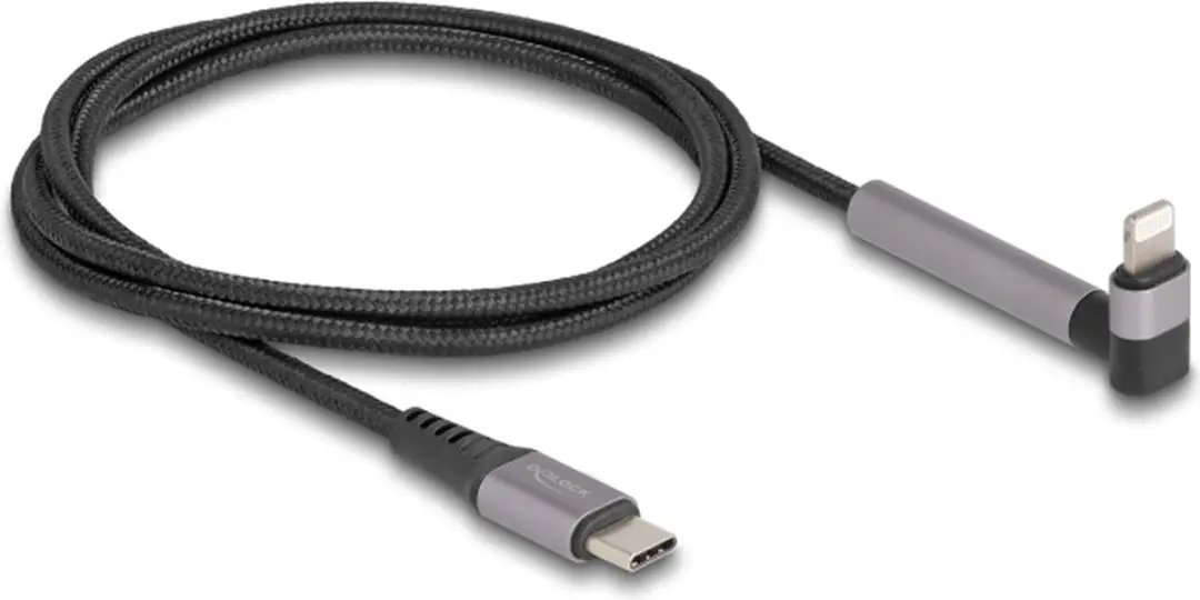 Delock USB-C naar Lightning Kabel 1.5m - Zwart
