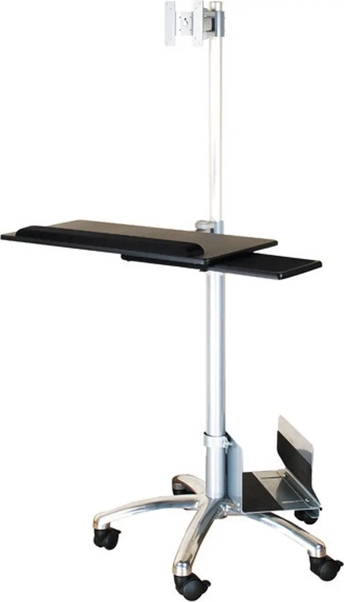 Value Premium Bureaubeugel 3 Monitoren 17.99.1136 - Zwart