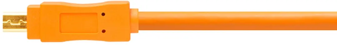 Tether Tools TetherPro USB 2.0 A naar Mini-B 8 pin - 4.6m - Oranje