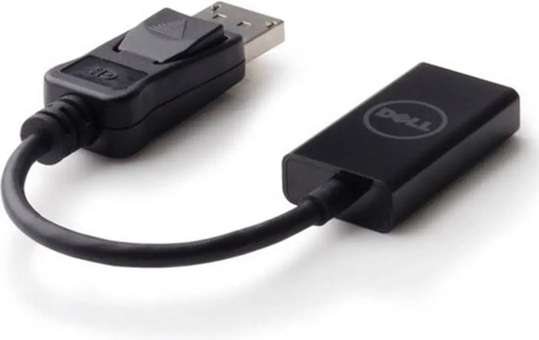 Dell DANAUBC087 DisplayPort naar HDMI Kabel 0,2m - Zwart