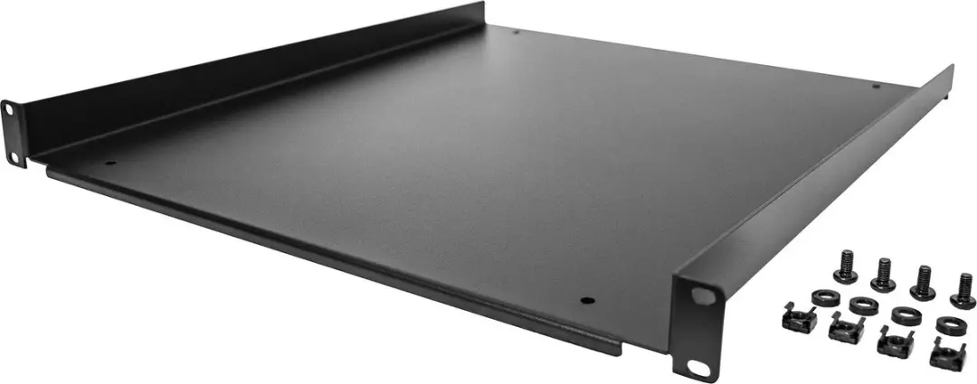 Startech 1U Server Rackplank 50cm - Zwart