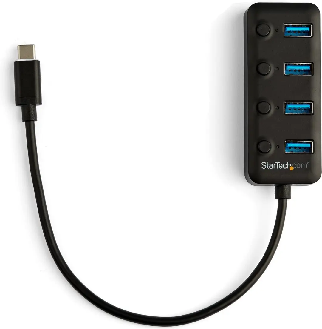 Startech HB30C4AIB USB-C Hub 4 Poorten - Zwart