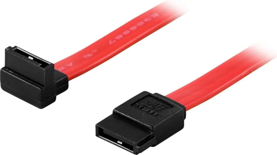 Deltaco SATA-10A SATA/SAS-kabel 1m - Rood